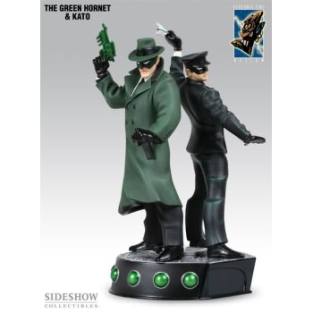 Green Hornet and Kato Polystone Statue